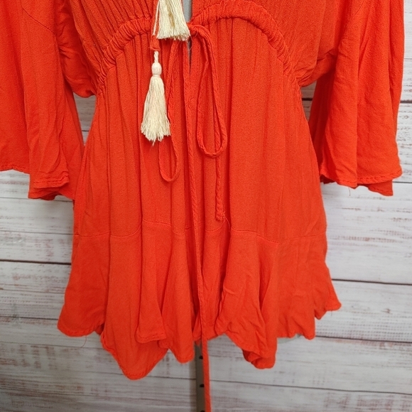 SHOWPO. Boho Romper Size 10 - Picture 4 of 14